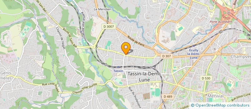 localisation de l'entreprise TASSPHARM  TASSIN-LA-DEMI-LUNE