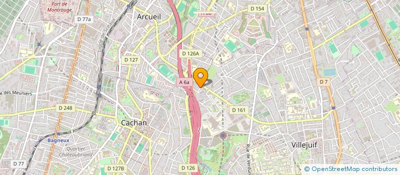 localisation de l'entreprise TASTADOUGOU à ARCUEIL