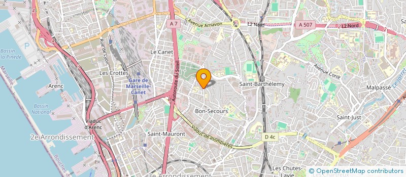 localisation de l'entreprise TASTAN à MARSEILLE