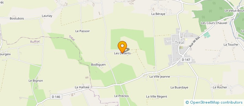 localisation de l'entreprise TASTARD à TREAL
