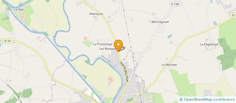 localisation de l'entreprise TASTARD BELLEVUE à CARO