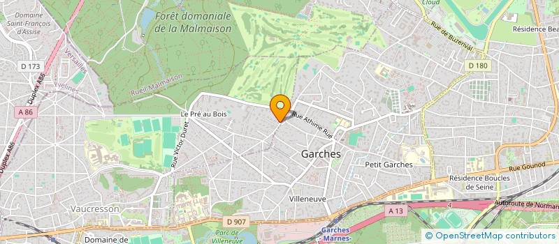 localisation de l'entreprise TASTE & CO  VAUCRESSON