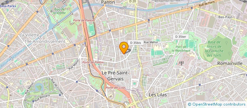 localisation de l'entreprise TASTE N'TRUCK à LE PRE-SAINT-GERVAIS
