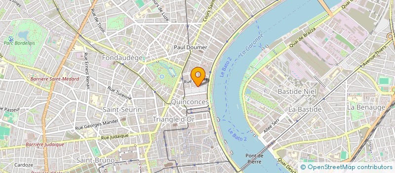 localisation de l'entreprise TASTE WINES DISCOVERY  BORDEAUX