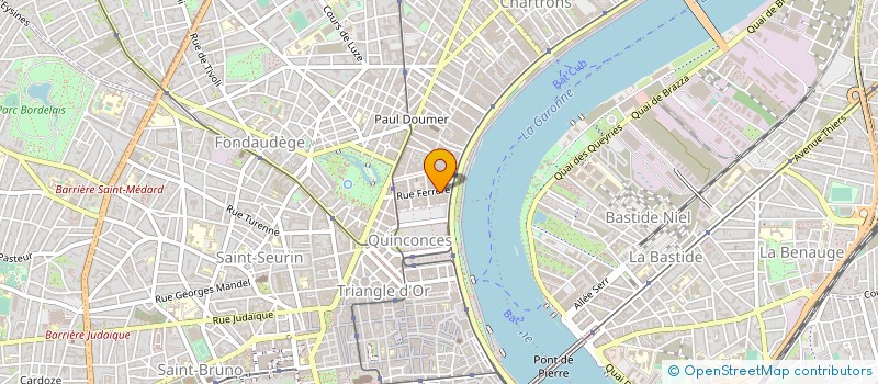 localisation de l'entreprise TASTED EVENTS à BORDEAUX