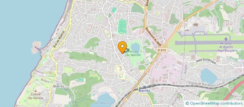 localisation de l'entreprise TASTET DIGITAL à BIARRITZ