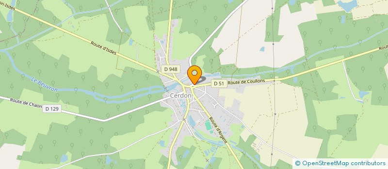 localisation de l'entreprise TASTI 2  CERDON