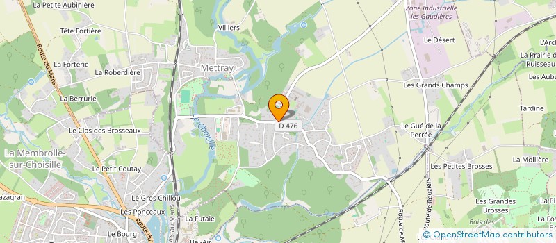 localisation de l'entreprise TASTI  METTRAY