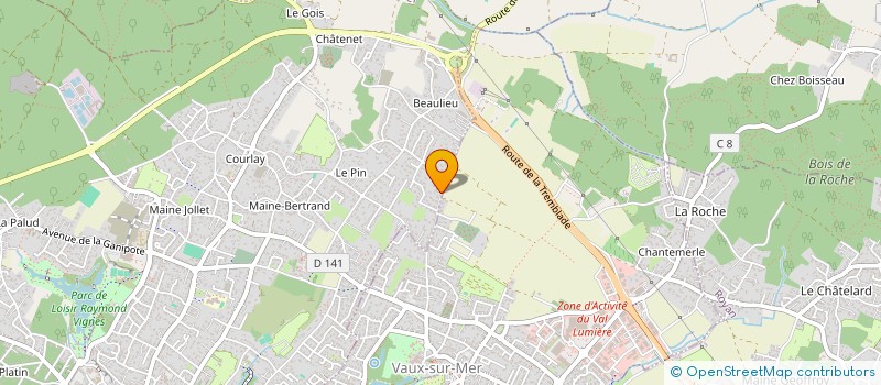 localisation de l'entreprise TASTING  SAINT-PALAIS-SUR-MER