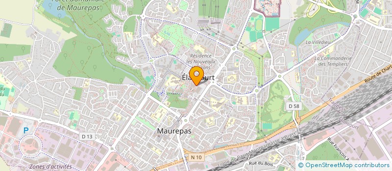 localisation de l'entreprise TASTY CHICKEN  ELANCOURT