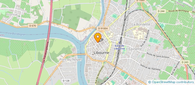 localisation de l'entreprise TASTY FRIED CHICKEN  LIBOURNE