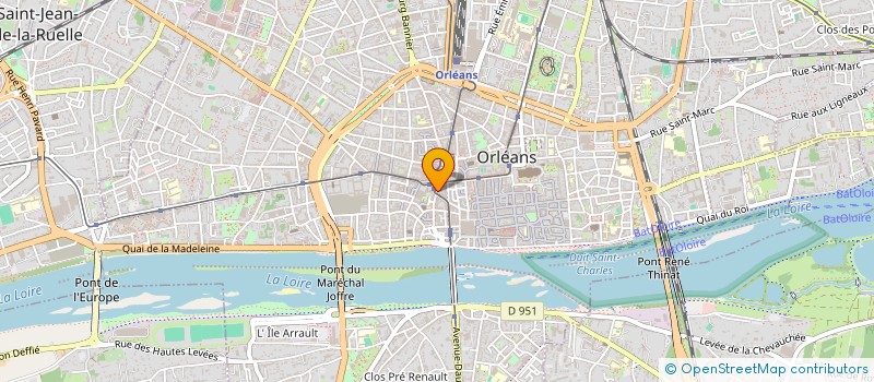 localisation de l'entreprise TASTY ORLEANS à ORLEANS