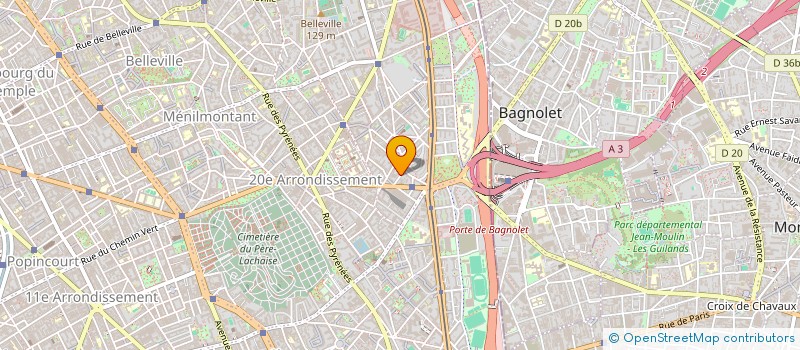 localisation de l'entreprise TASTY SARL à PARIS