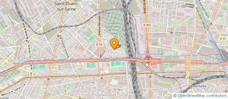 localisation de l'entreprise TASTYANDNOMAD à SAINT-OUEN-SUR-SEINE