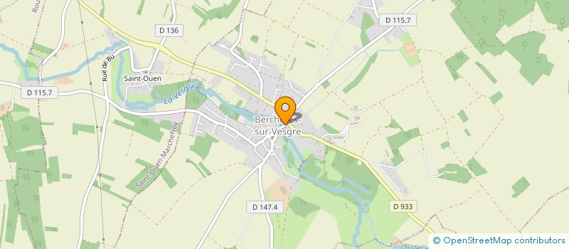 localisation de l'entreprise TASVIR à BERCHERES-SUR-VESGRE