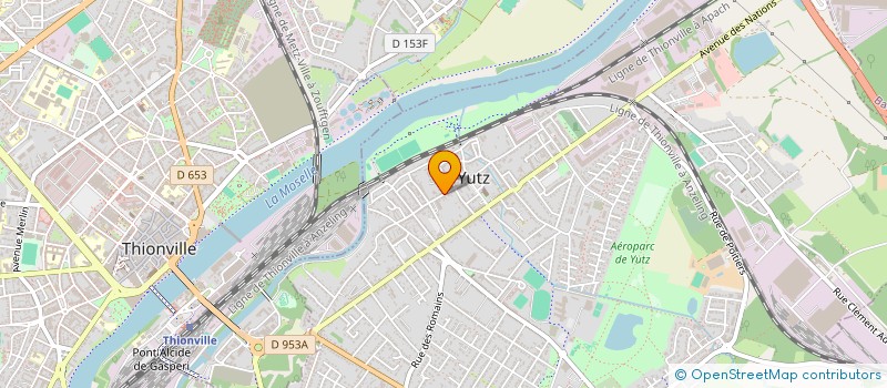 localisation de l'entreprise TASY QUICK  YUTZ