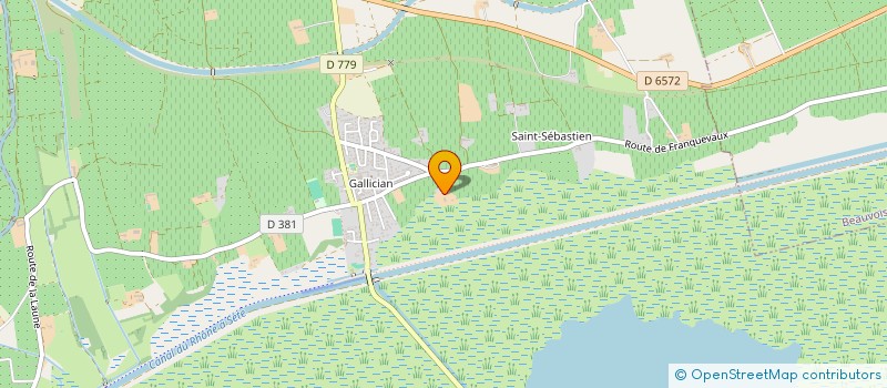 localisation de l'entreprise TASYN à VAUVERT