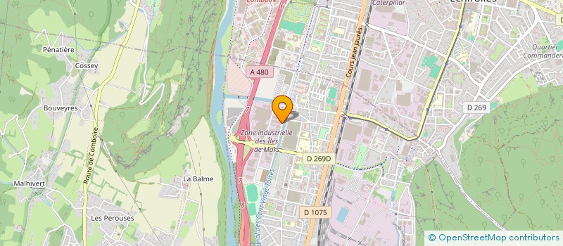 localisation de l'entreprise TAT  LE PONT-DE-CLAIX