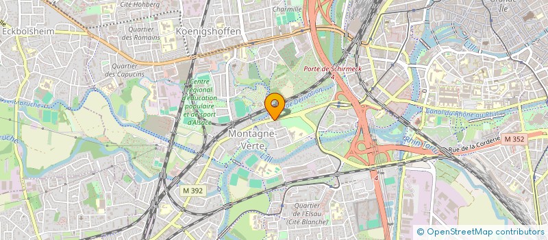 localisation de l'entreprise TAT COURTAGE à STRASBOURG