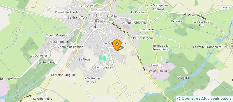 localisation de l'entreprise TAT EURL à LORRIS