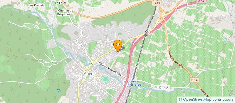 localisation de l'entreprise TAT-IMMO  CUERS