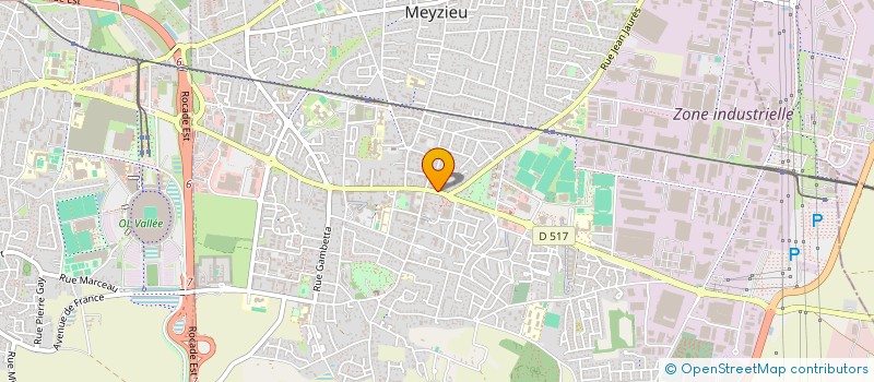 localisation de l'entreprise TATA GUSTA à MEYZIEU