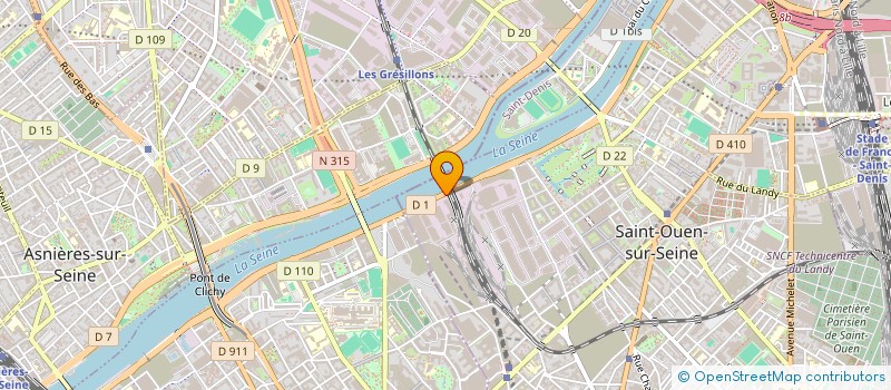 localisation de l'entreprise TATA LEKI à SAINT-OUEN-SUR-SEINE