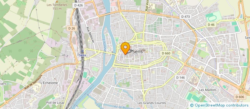 localisation de l'entreprise TATA YA MAKASI  SENS