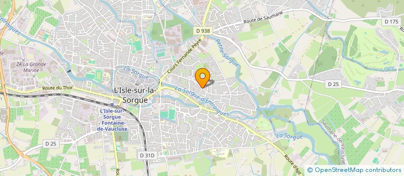 localisation de l'entreprise TATACHOU à L'ISLE-SUR-LA-SORGUE