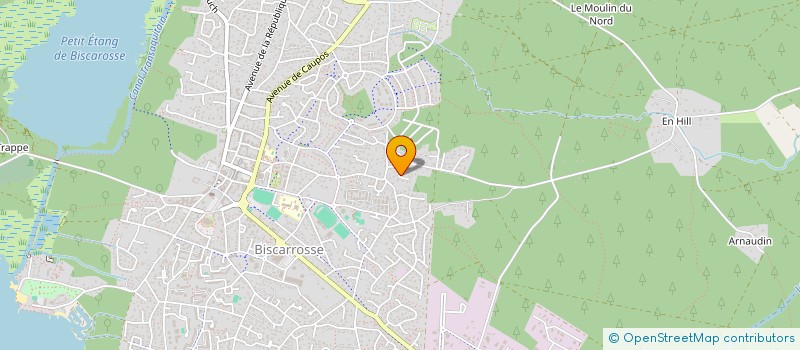 localisation de l'entreprise TATAH  BISCARROSSE