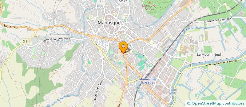 localisation de l'entreprise TATAM à MANOSQUE