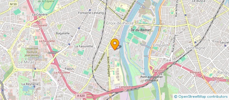 localisation de l'entreprise TATAMA !  TOULOUSE