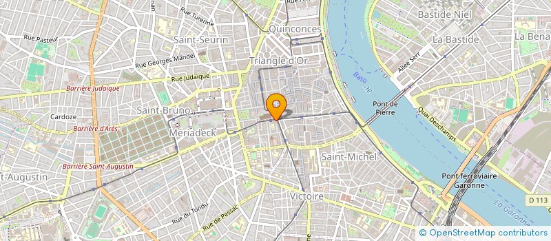 localisation de l'entreprise TATAMI SUSHI  BORDEAUX