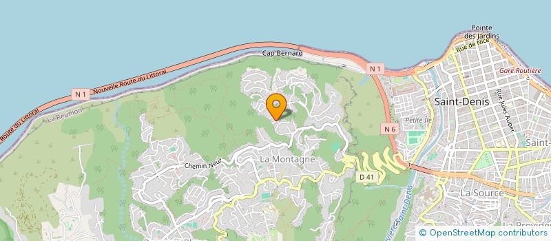 localisation de l'entreprise TATANE  SAINT-DENIS