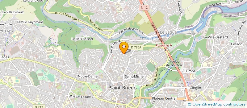 localisation de l'entreprise TATANKA à SAINT-BRIEUC