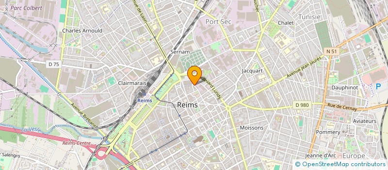 localisation de l'entreprise TATANKA BUSINESS IMPACT REIMS  REIMS