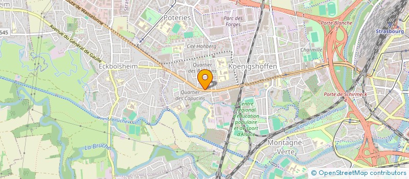 localisation de l'entreprise TATAOUINE COIFF à STRASBOURG