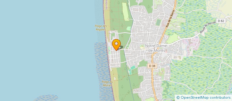 localisation de l'entreprise TATAOUINE FOOD  NOTRE-DAME-DE-MONTS