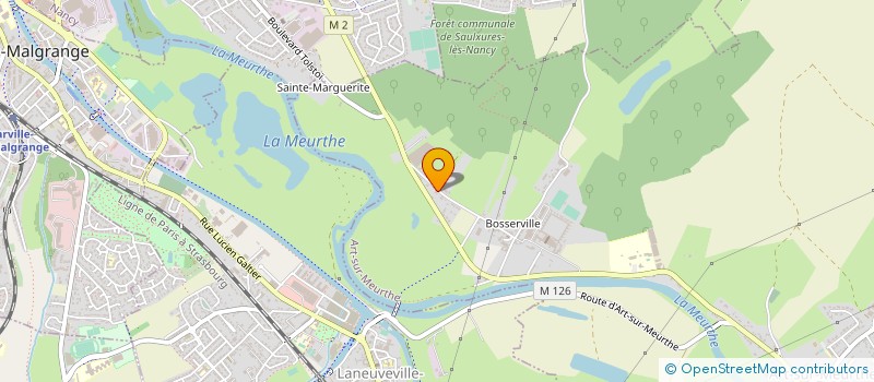 localisation de l'entreprise TATARA VALENGIN  ART-SUR-MEURTHE