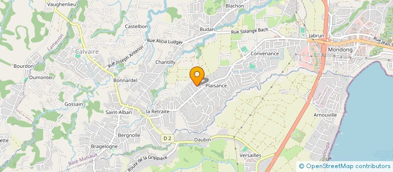 localisation de l'entreprise TATARETO  BAIE-MAHAULT