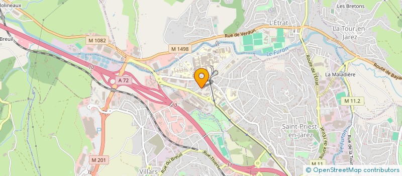 localisation de l'entreprise TATAZOE  SAINT-PRIEST-EN-JAREZ