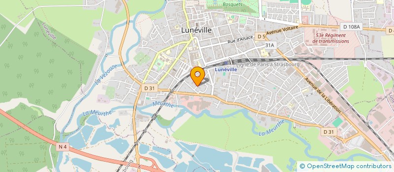 localisation de l'entreprise TATEMONO SARL  LUNEVILLE