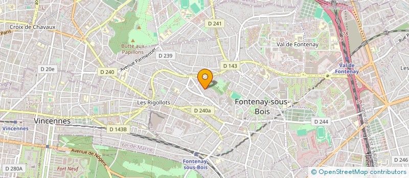 localisation de l'entreprise TATEY HOLDING à FONTENAY-SOUS-BOIS