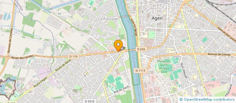 localisation de l'entreprise TATFI à LE PASSAGE