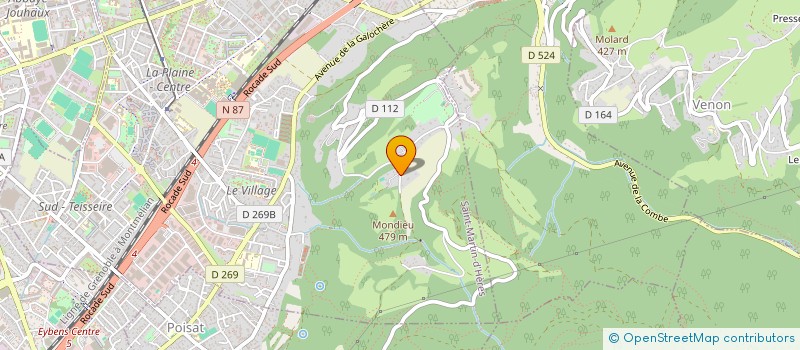 localisation de l'entreprise TATI  SAINT-MARTIN-D'HERES