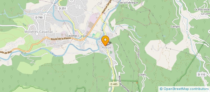 localisation de l'entreprise TATI ALI  ROGUES