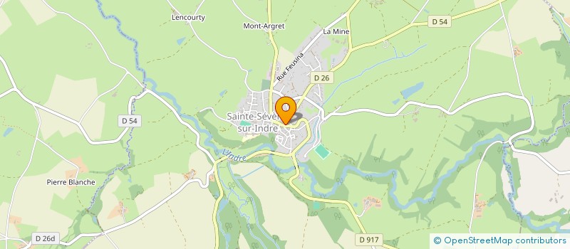 localisation de l'entreprise TATI EN FETE à SAINTE-SEVERE-SUR-INDRE
