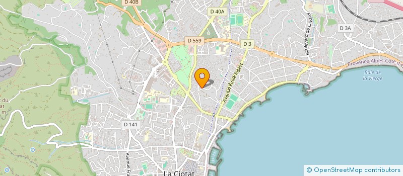 localisation de l'entreprise TATIANA BLONDEL à LA CIOTAT
