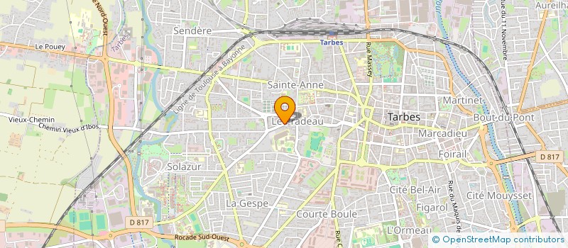 localisation de l'entreprise TATIE COOK  TARBES