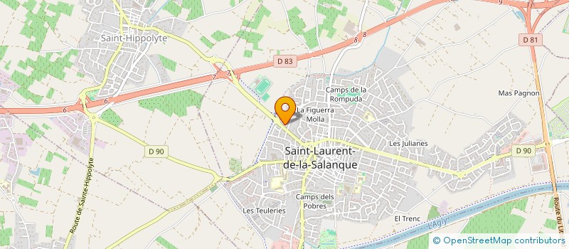 localisation de l'entreprise TATIE JULIETTE à SAINT-LAURENT-DE-LA-SALANQUE